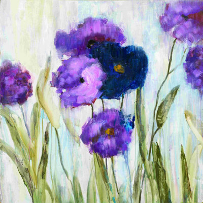 Fleurs sauvages mauves