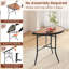 90cm Half Moon Banquet Table