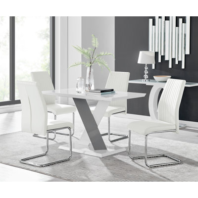 Eubanks 4 - Person Dining Set