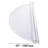 PVC Table Protector Round Clear Plastic Desk Protector-1958908086