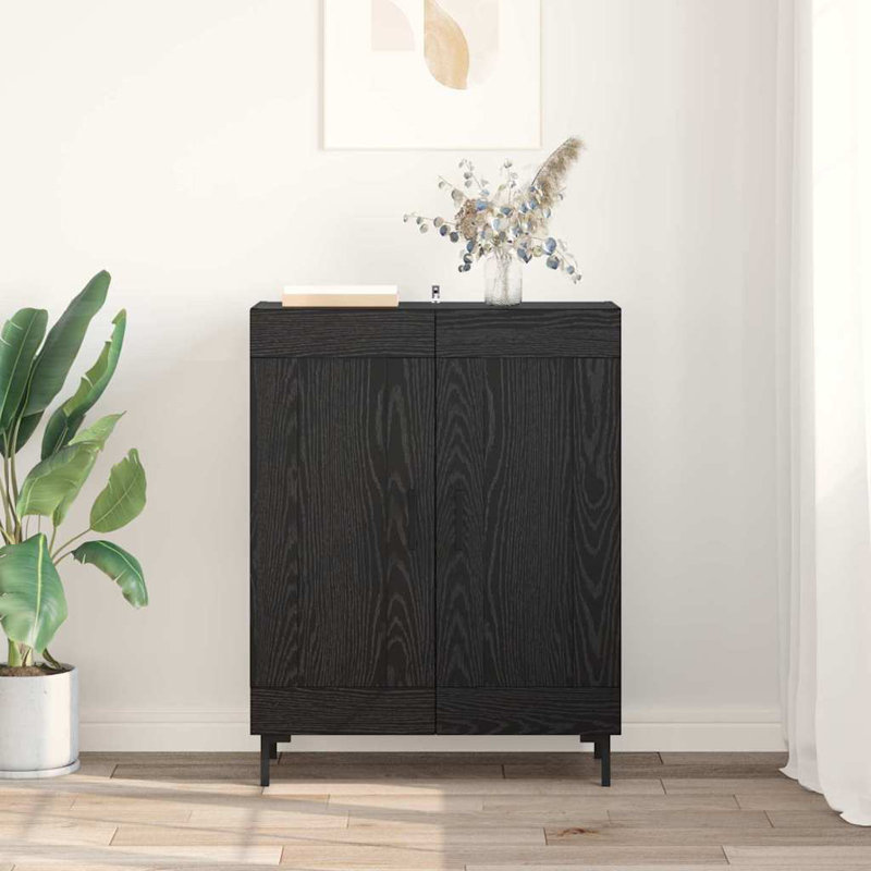 Sideboard Accent Chest, Black Oak