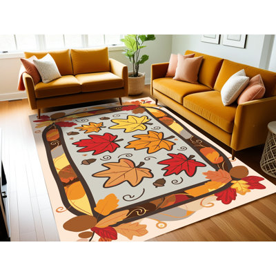 Tapis de Noël East Urban Home