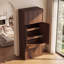 Grand garde-manger de 71 po avec tablettes réglables, bois de qualité E1, rangement autoportant pour la cuisine et la salle de bain