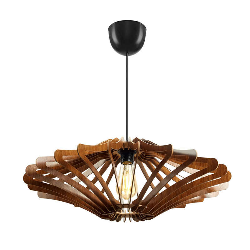 Lustre Johandry, H 7,5 po x l 18,5 po x P 18,5 po