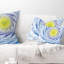 Coussin lombaire en fleur d’art digitale