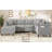 Modern U-shaped Sectional Sofa-397104663