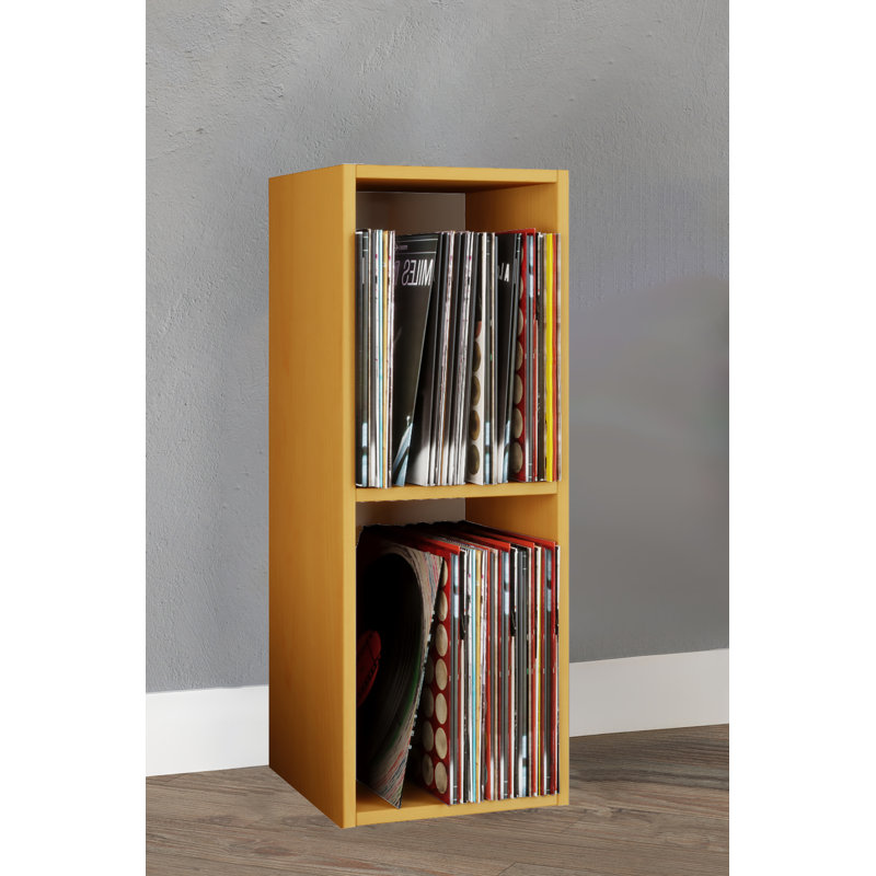 Sauliner Bookcase,  Yellow