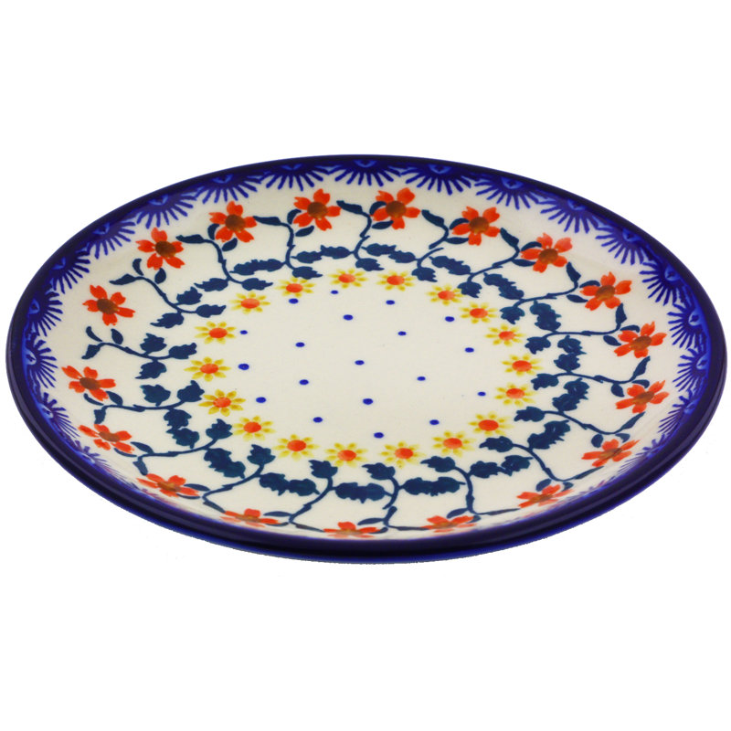 Assiette plate 7 po pottery Rundle