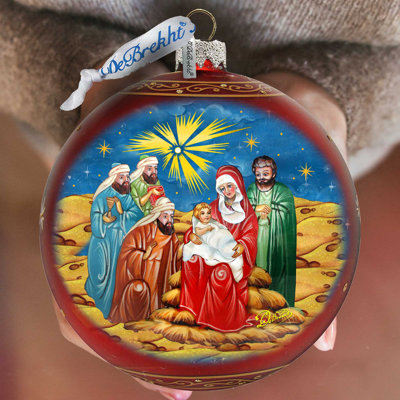 5.5'' Glass Ball Ornament