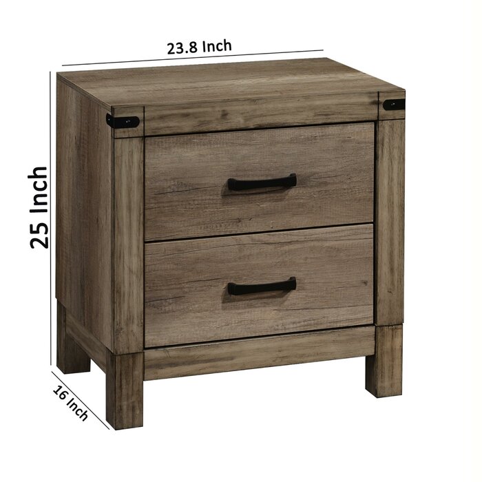 Union Rustic Valadez Solid Wood Nightstand & Reviews | Wayfair