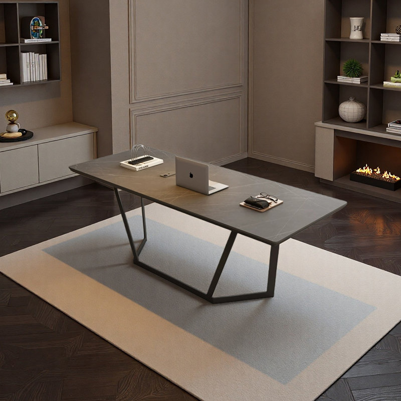 Computer Desk, 29.53" H x 62.99" W x 27.56" D