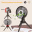 10400mAh Portable Camping Fan with LED Lantern – Oscillating, Tripod & Hanging Design
