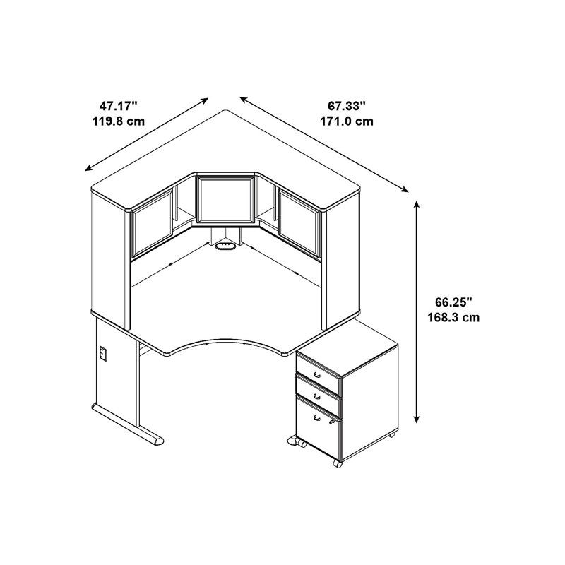 Suite de bureau 3 pièces Kahok