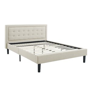 Ebern Designs Strickler Upholstered Platform Bed & Reviews | Wayfair