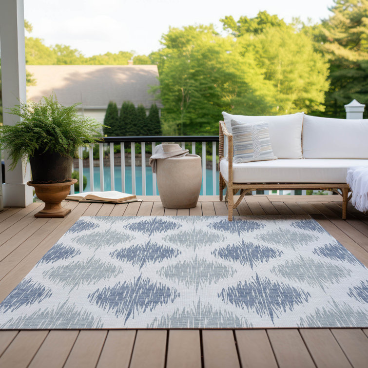 Malchow Washable Geometric Indoor / Outdoor Rug