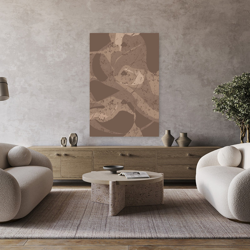 Art contemporain, art contemporain abstrait, H 48 po x l 32 po