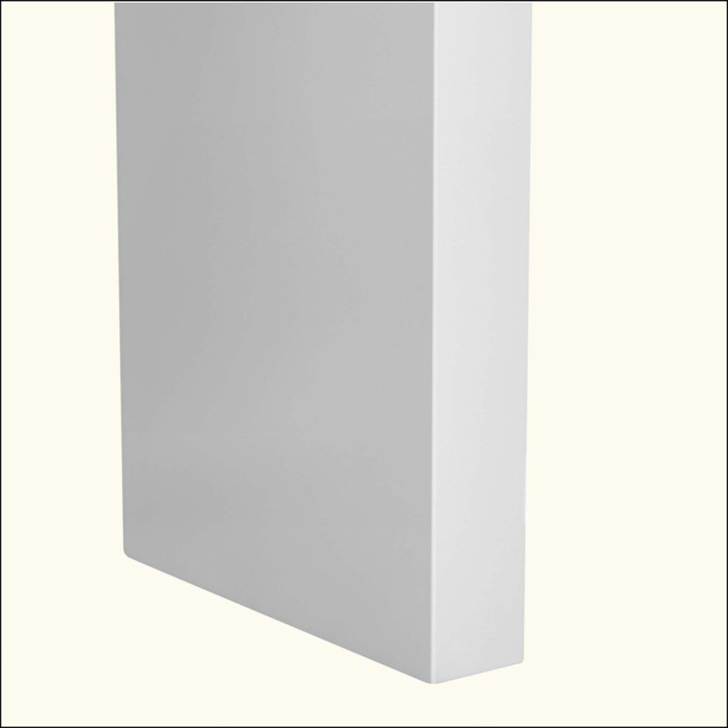 Console en bois 52 po, Blanc, H 30,9 po x l 52,25 po x P 11,81 po