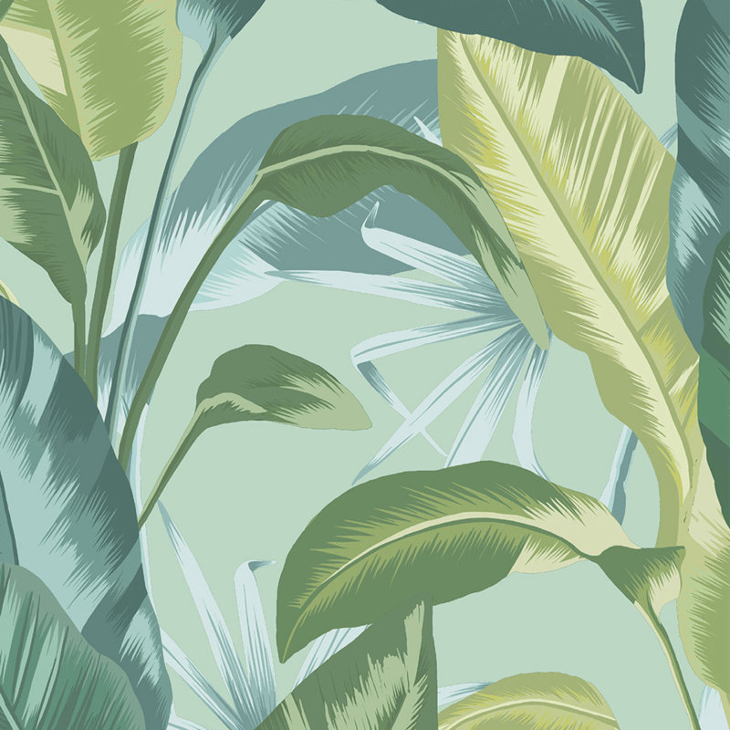 Non-Pasted Floral Wallpaper Roll, Twilight