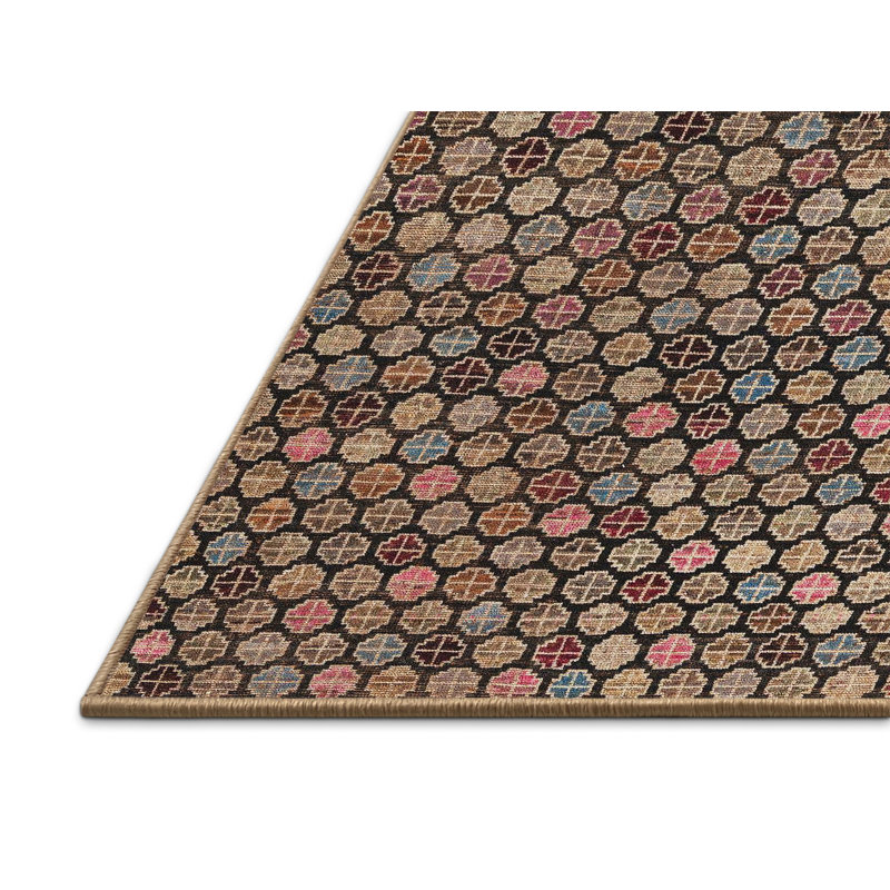 Abstract Indoor Rug, Rectangle 8' x 12'