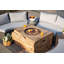 Ensemble de conversation en osier / rotin pour 6 personnes avec coussins Arrika-33369495