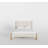Ardin Solid Wood Bed Frame With Cream Boucle Upholstered Headboard And Footboard-708457914-710308512