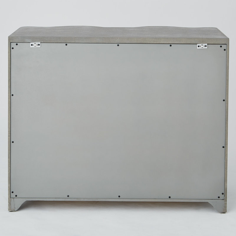Toile Linen Chest, Gray