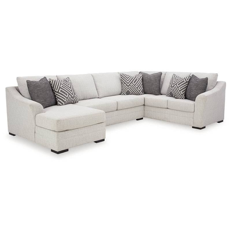 Koralynn 3-Piece Sectional With Chaise, Right Hand Facing