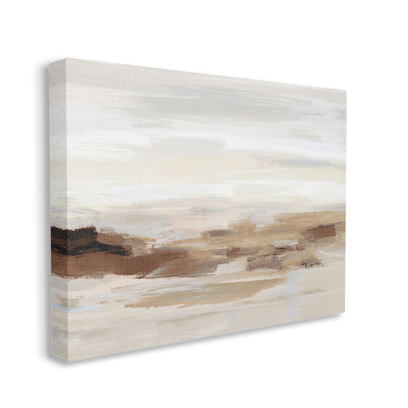 «Subtle Desert Dunes», art mural sur toile par Amber Sterling, H 36 po x l 48 po