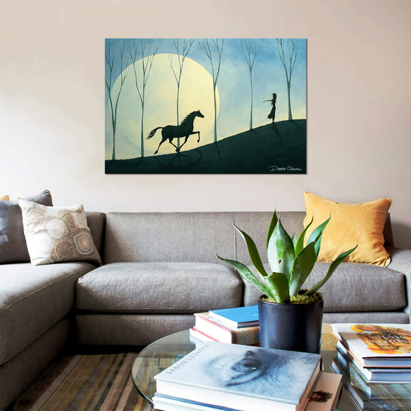 Vibe 1 Piece Wrapped Canvas Wall Art, 66.04 cm H x 45.72 cm W x 1.91 cm D