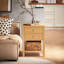 Eita 45cm W Manufactured Wood Bedside Table
