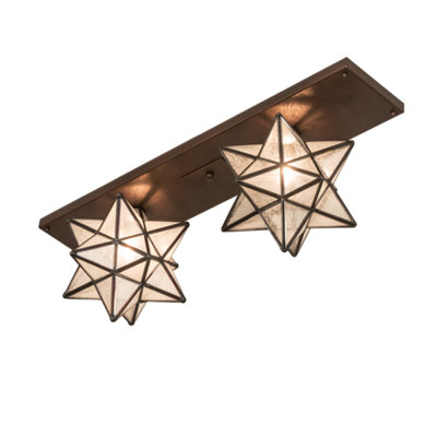 Ragnfrith Glass Flush Mount