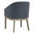 Bethea Rounded Back Dining Chair with Solid Wood Legs-120327901