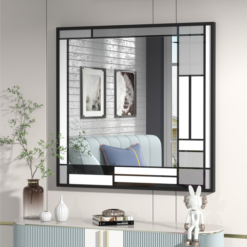 Romilly Metal Mirror, Plain, 36" x 36"