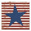 «Stars and Stripes», impression sur toile tendue