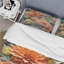 Ensemble de housse de couette orange et rose succulentes III-107146861