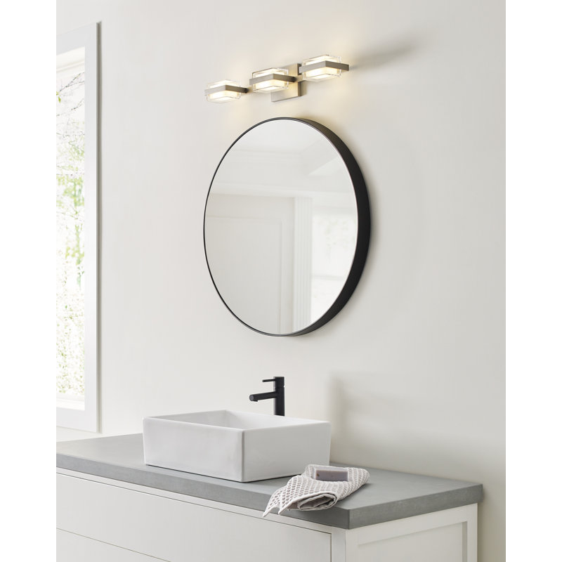 Kamden 3-Light Bath, Satin Nickel, 3