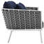 Ensemble de canapé modulaire d'extérieur en aluminium 3 pièces Stance-302717017