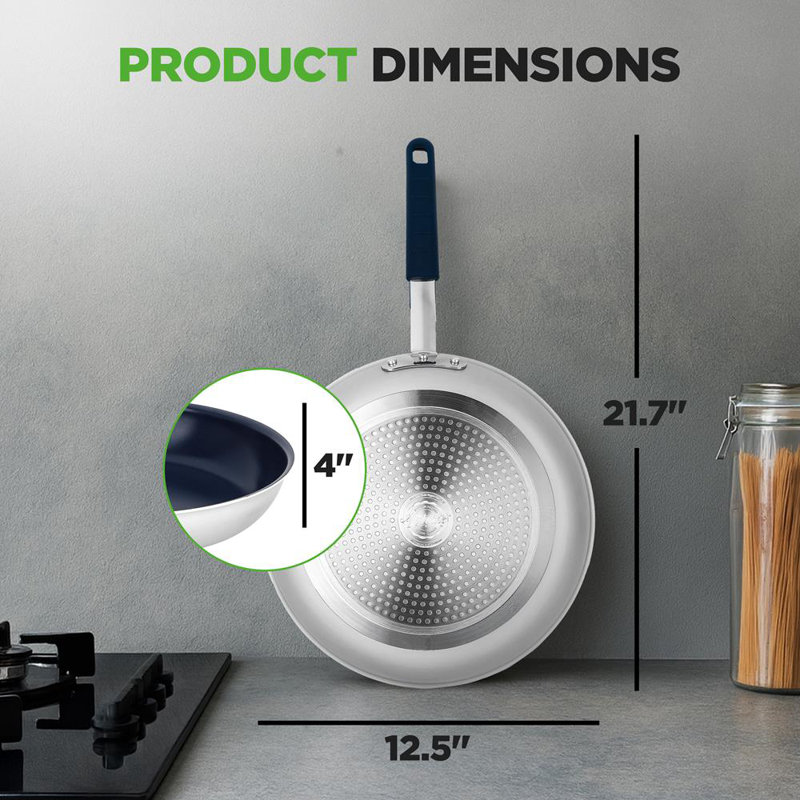 Poêle à frire en céramique Nutrit, 12.50"