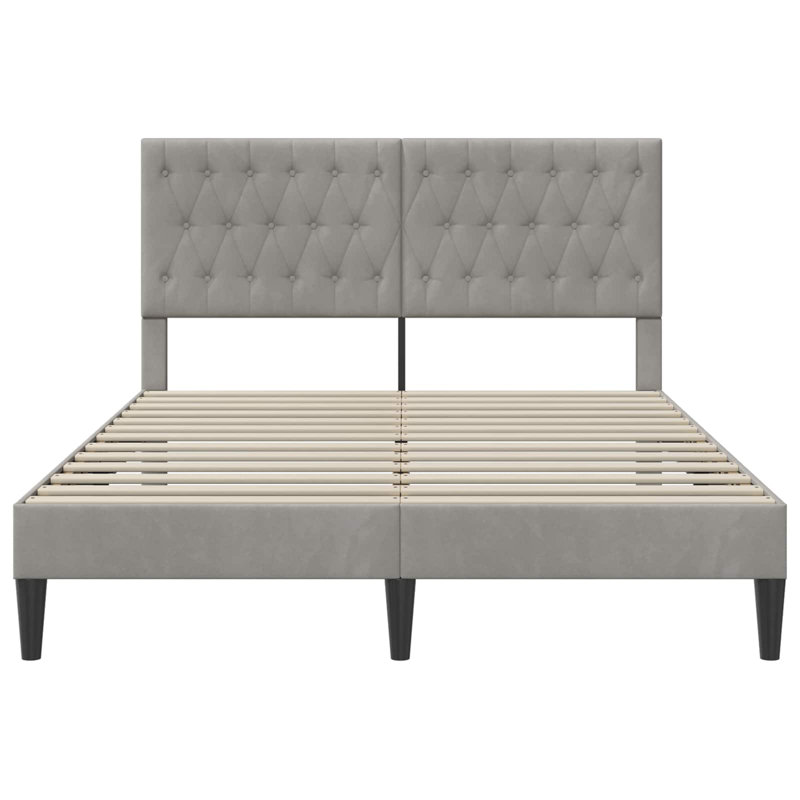 Bed, Light Grey