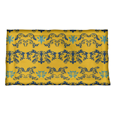 Football Baroque Pattern Pillow Sham