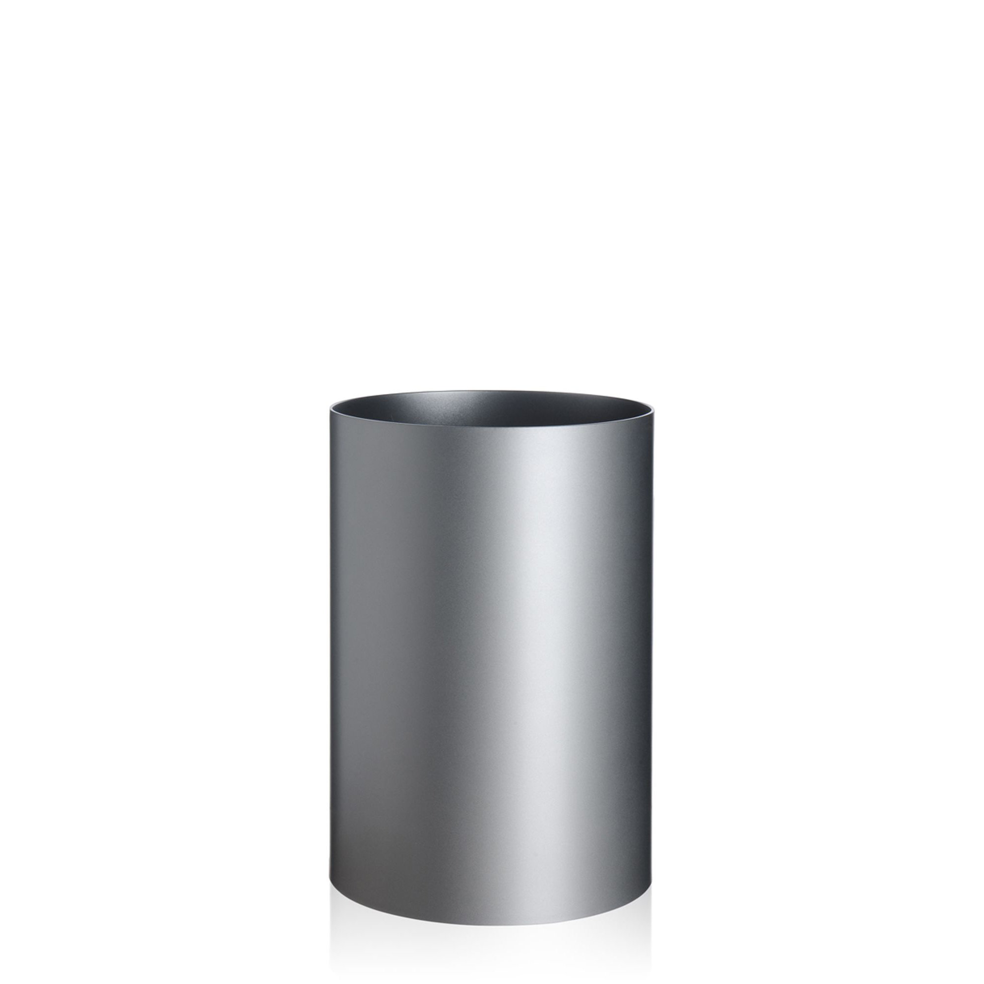 4.9 Gallons Waste Bin, Matte Silver