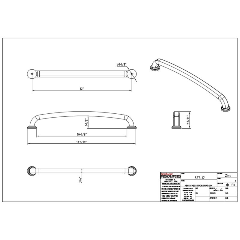 Bremen I Appliance Pull, Polished Nickel