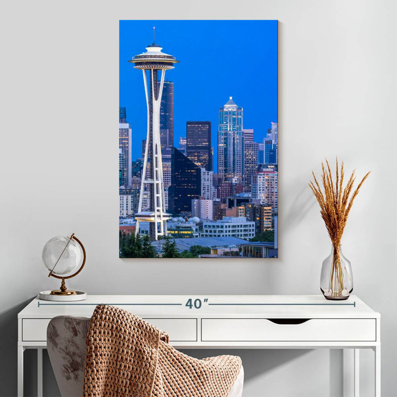 Nicci Seattle Blue Hour, 30" H x 20" W