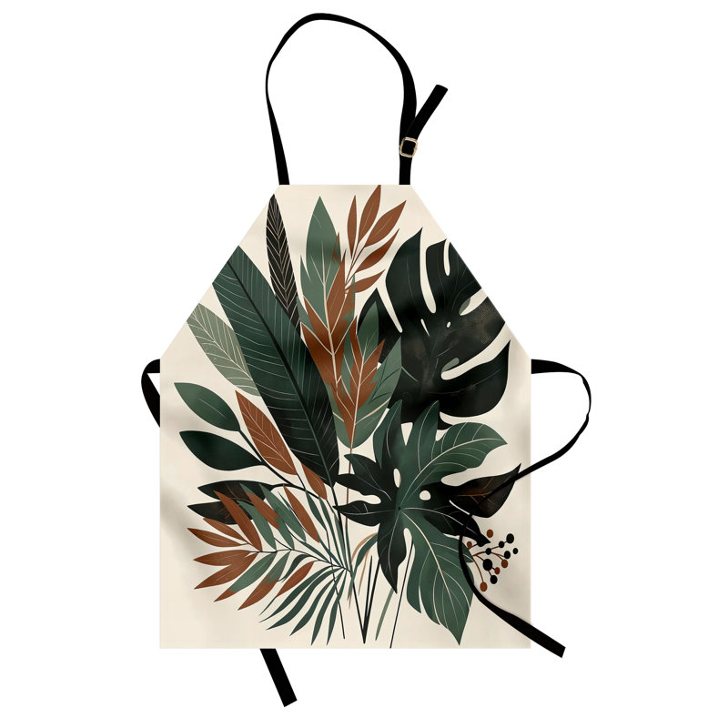 No Pattern Bib Apron
