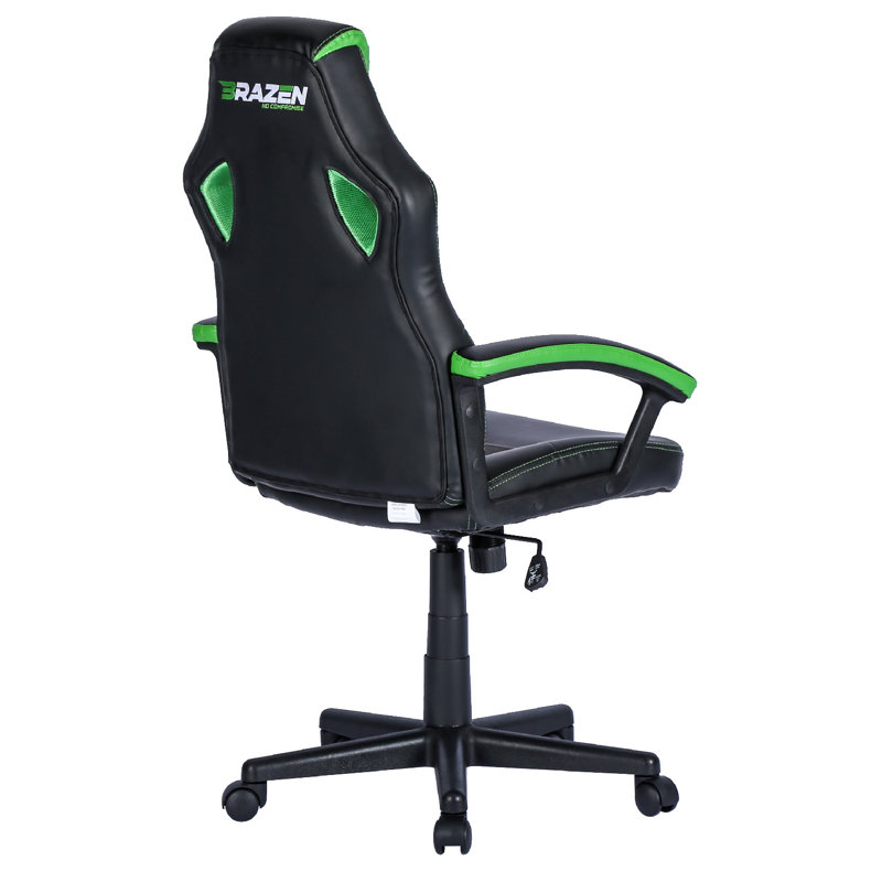 BraZen Salute PC Gaming Chair, Green