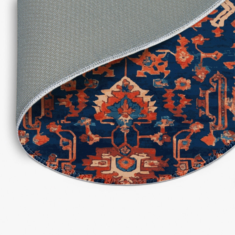 Tapis d'intérieur et d'extérieur Tabriz, Rond 5 pi