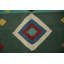 Élégance géométrique: tapis Kilim 6 x 6