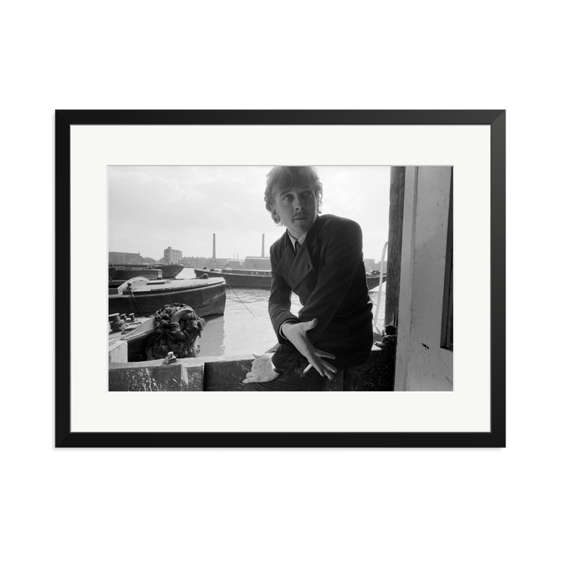 David Hemmings, Docklands by Terry O'Neill, XLarge, Black