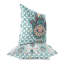 Housse et insert de coussin carré intérieur / extérieur en polyester Heavenly Hand-404876821-404876822