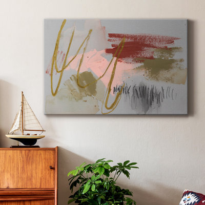 Scribbles & Paint II - impression sur toile tendue
